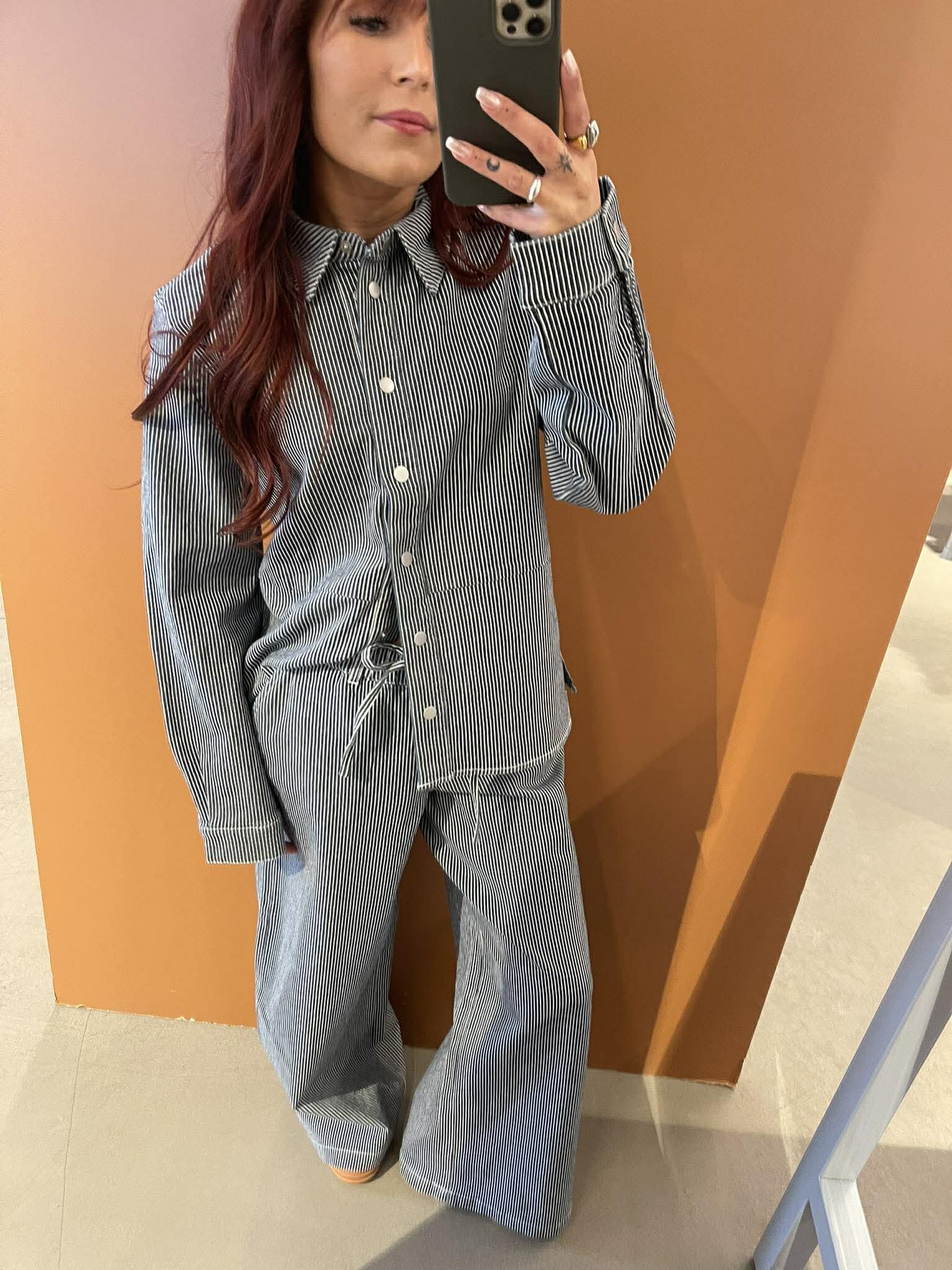 JDYNIKITA Trousers - Black Iris